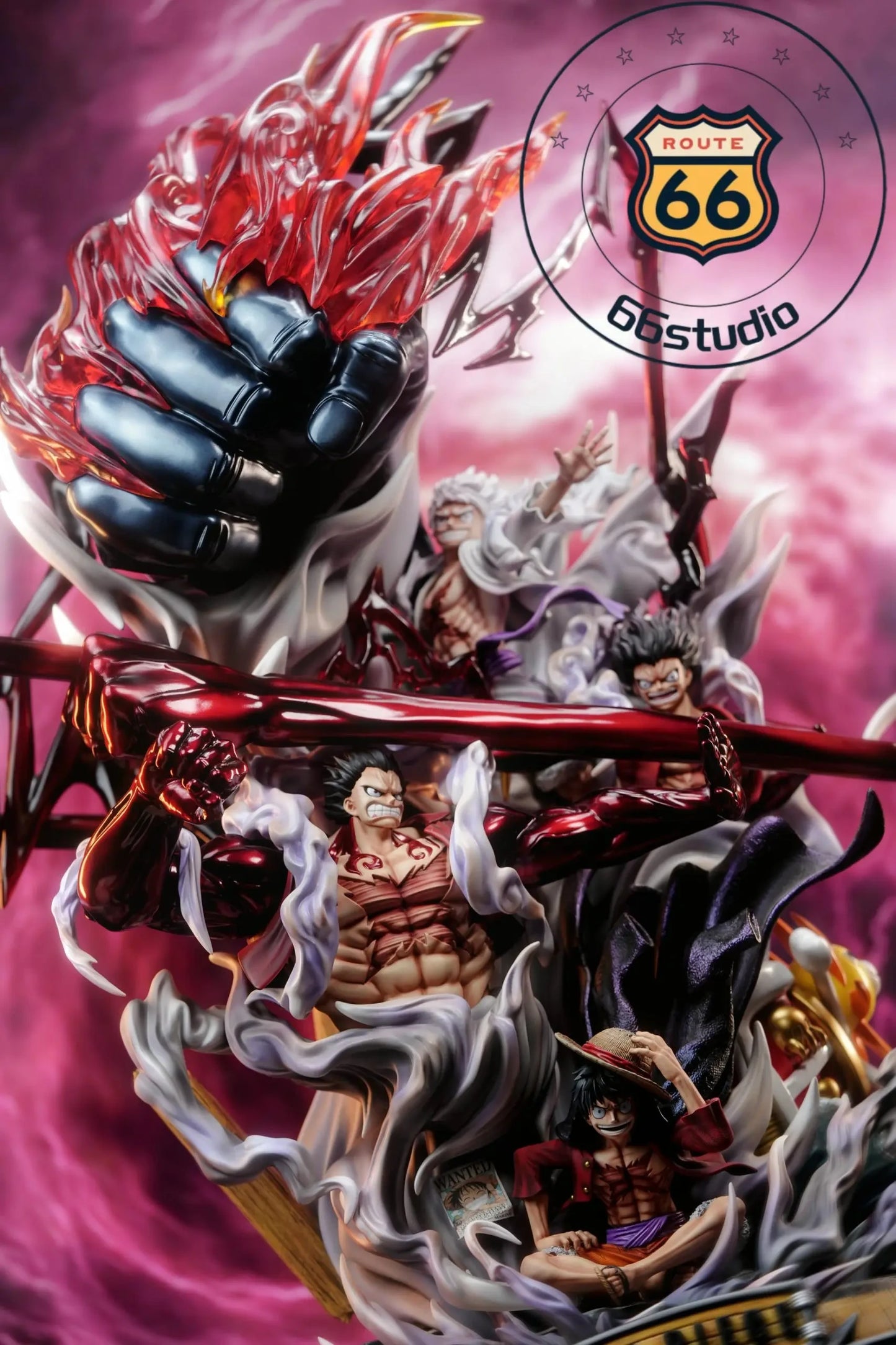 Preventa Resina Monkey D. Luffy Life Figura One Piece 66 Estudio