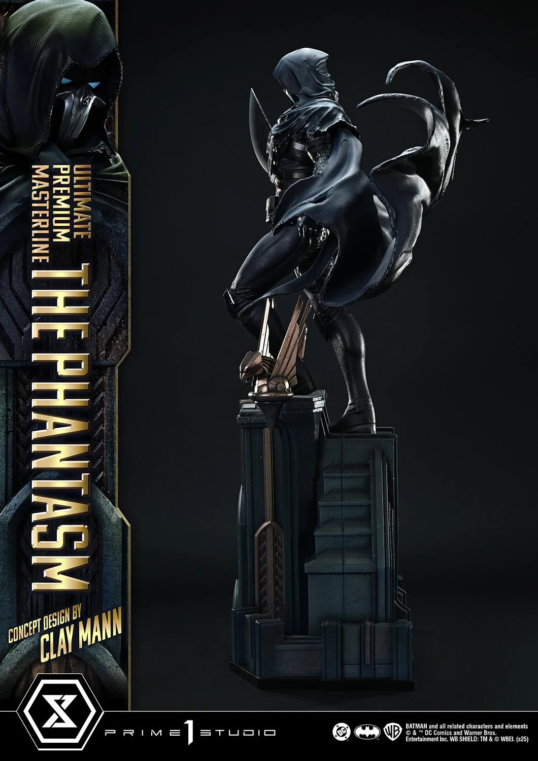 Preventa Resina The Phantasm  Figura Batman Comics Prime 1 (Licencia) Estudio