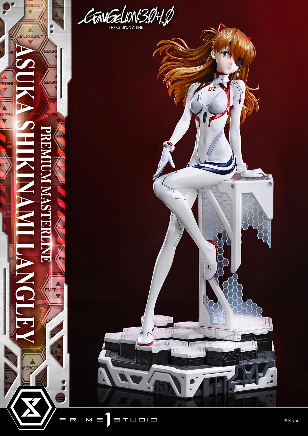 Preventa Resina Asuka Langley Sōryū Figura Evangelion Prime 1 (Licencia) Estudio