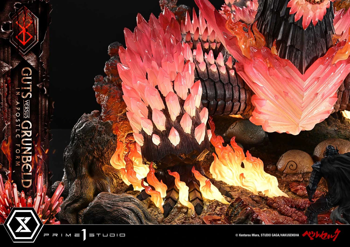Preventa Resina Guts vs Grunbeld Figura Berserk Prime 1 (Licencia) Estudio