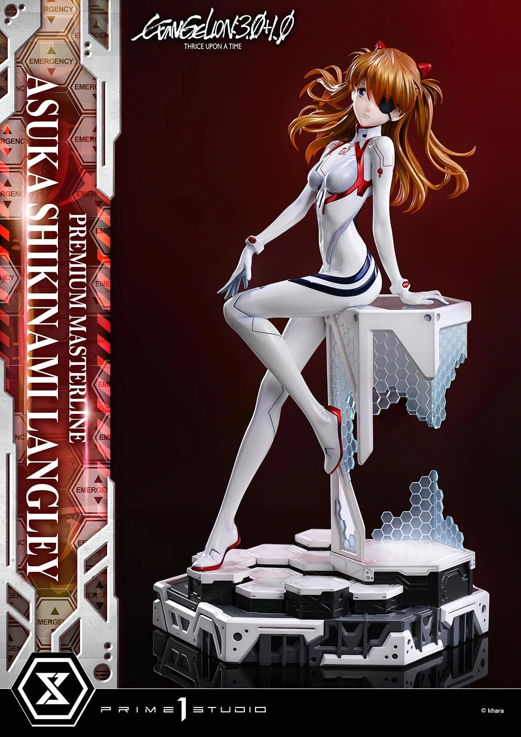 Preventa Resina Asuka Langley Sōryū Figura Evangelion Prime 1 (Licencia) Estudio