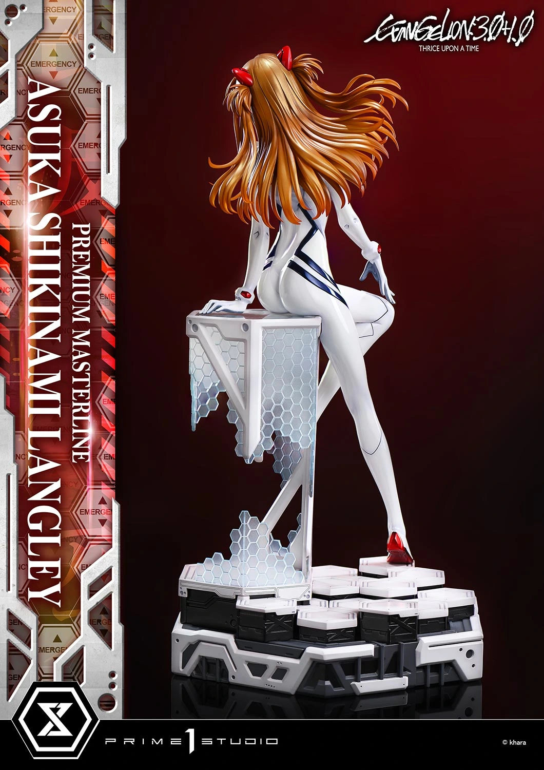 Preventa Resina Asuka Langley Sōryū Figura Evangelion Prime 1 (Licencia) Estudio