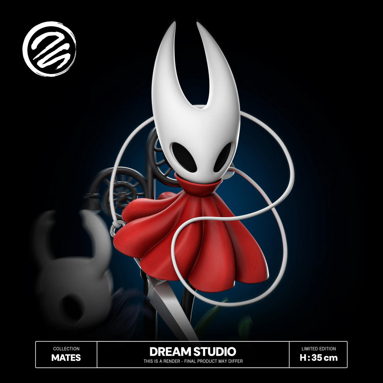 Preventa Resina The Knight & Hornet Figura Hollow Knight & Silksong Dream Estudio