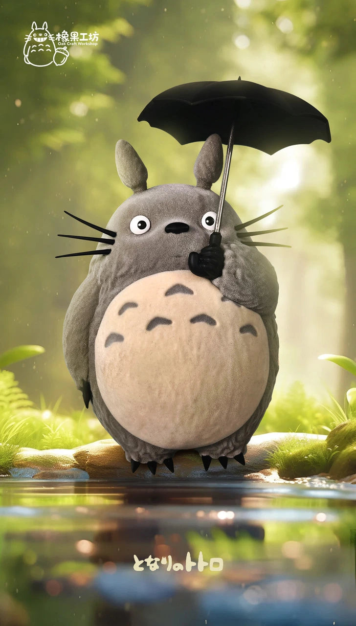 Preventa Resina Totoro Figura Mi Vecino Totoro Oak Craft Workshop Estudio