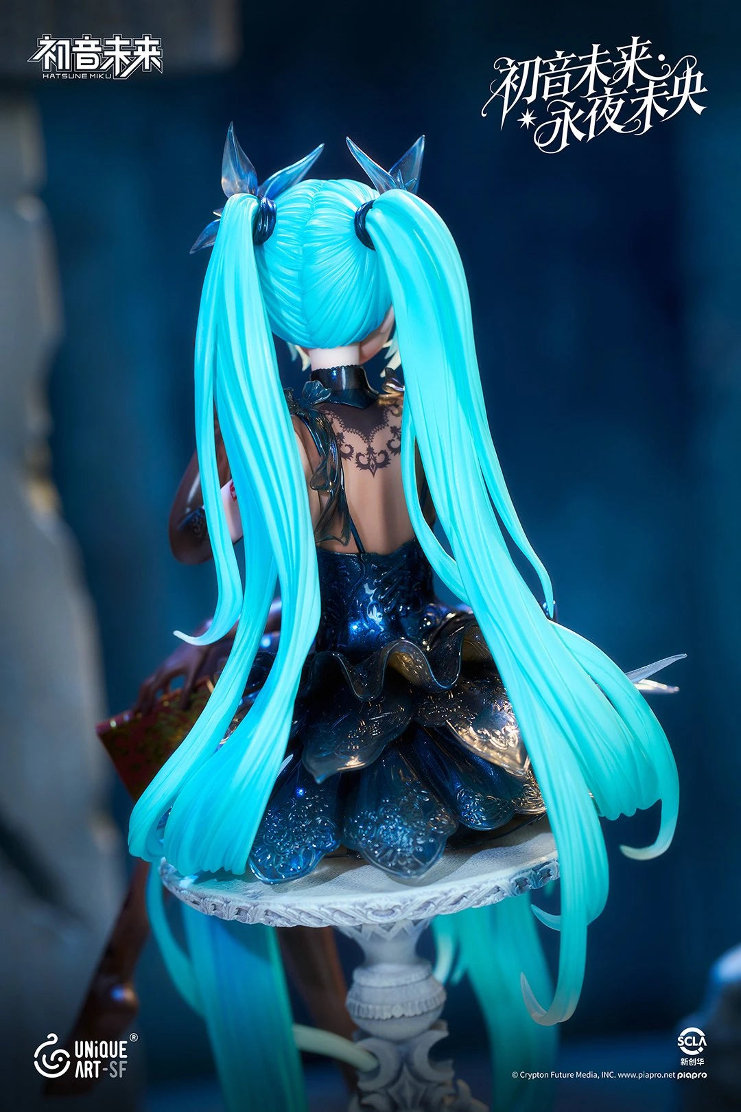 Preventa PVC Hatsune Miku Figura Vocaloid UniQue Art (Licencia) Estudio