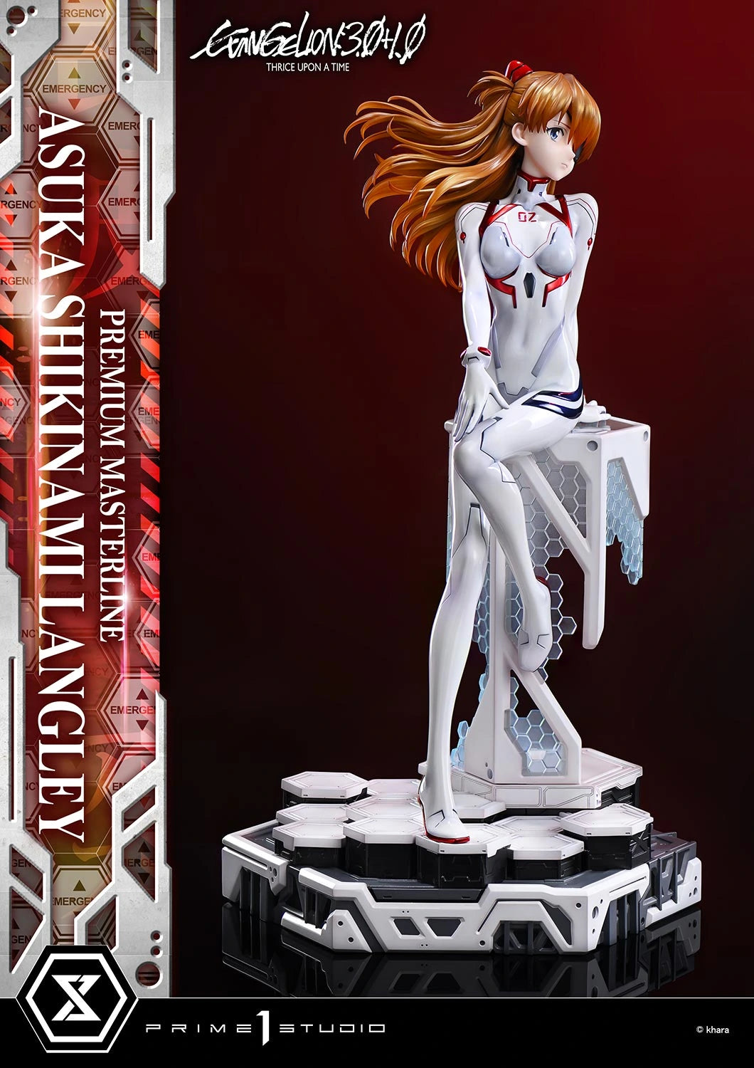Preventa Resina Asuka Langley Sōryū Figura Evangelion Prime 1 (Licencia) Estudio