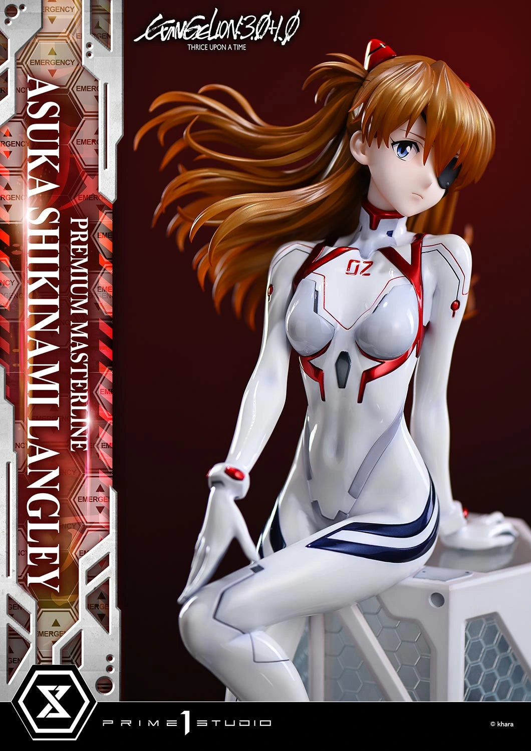 Preventa Resina Asuka Langley Sōryū Figura Evangelion Prime 1 (Licencia) Estudio