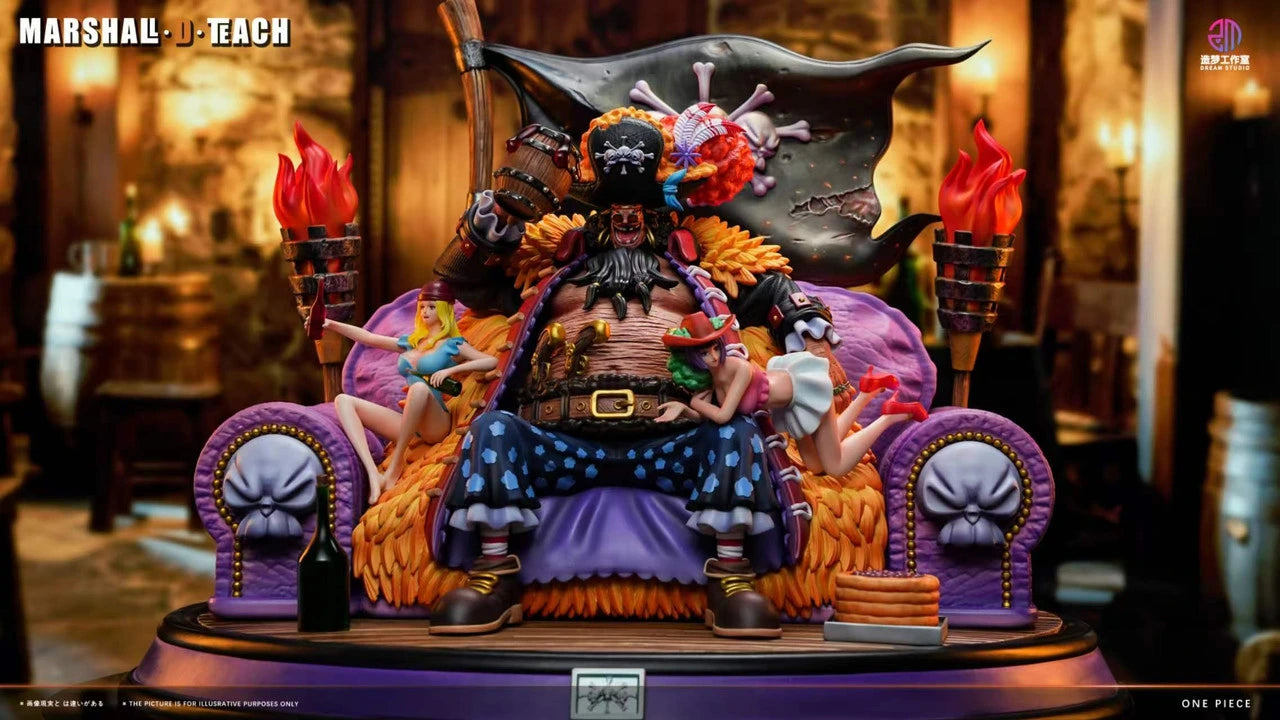 Preventa Resina Marshall D. Teach Figura One Piece 1/6 Dream Estudio