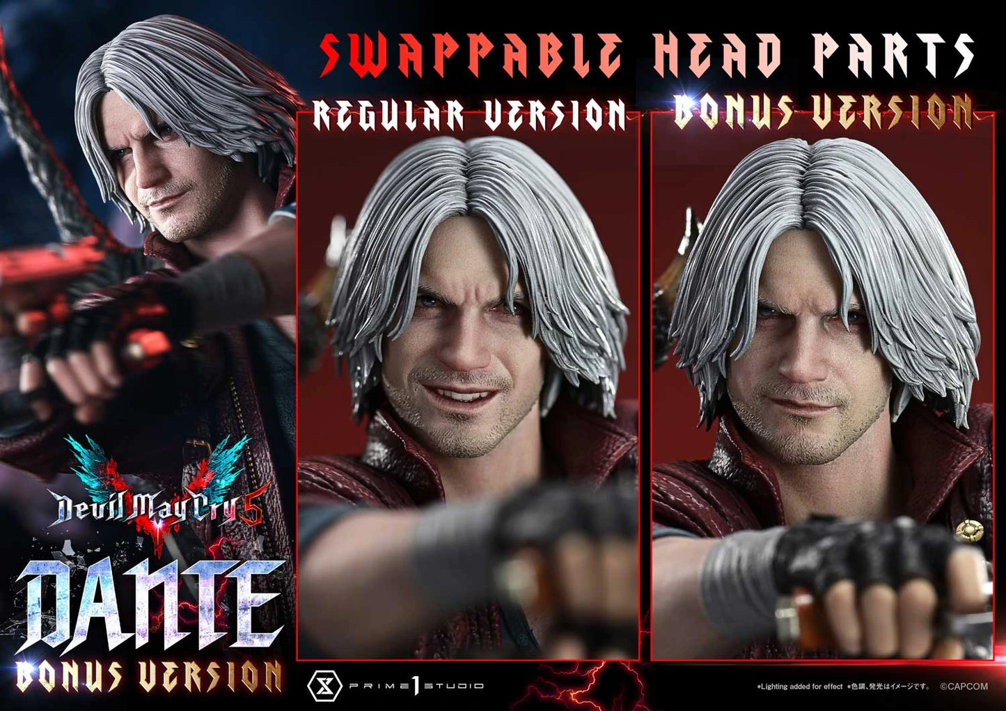 Preventa Resina Dante Figura Devil May Cry 5 Prime 1 (Licencia) Estudio