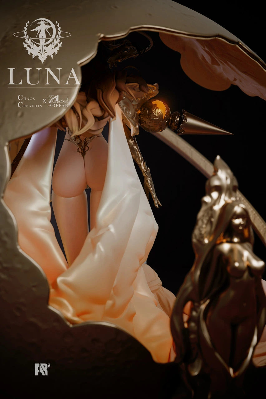 Preventa Resina God of Moon "Luna" Figura Original Series GuanHan  Estudio