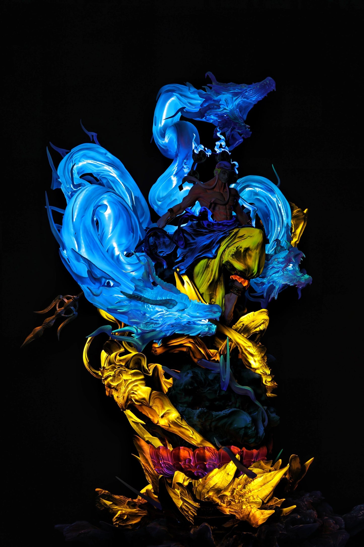 Preventa Resina Enel Figura One Piece Iron Curtain  & Chao Ming Estudio