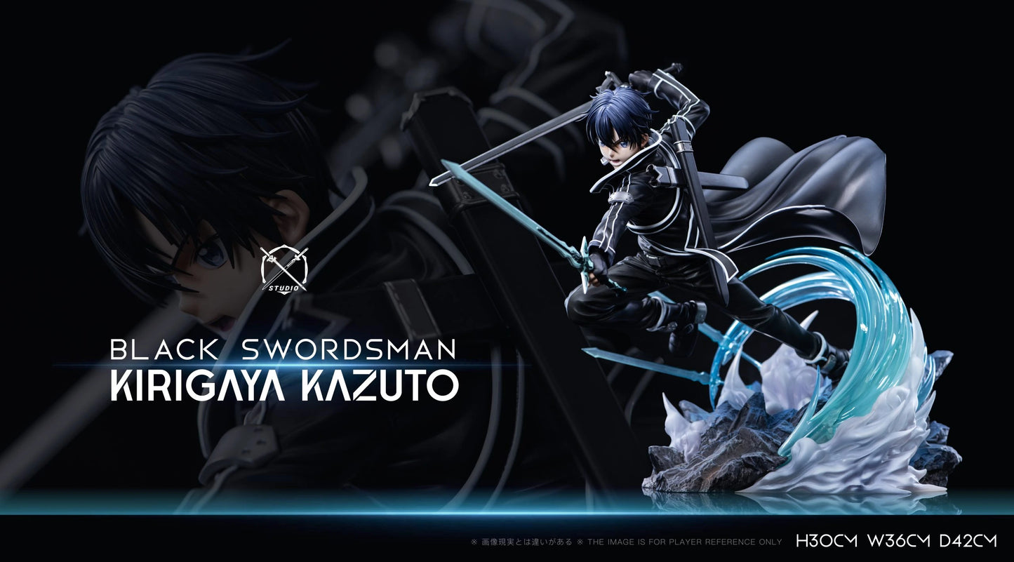 Preventa Resina Kirito Figura Swort Art Online X Estudio