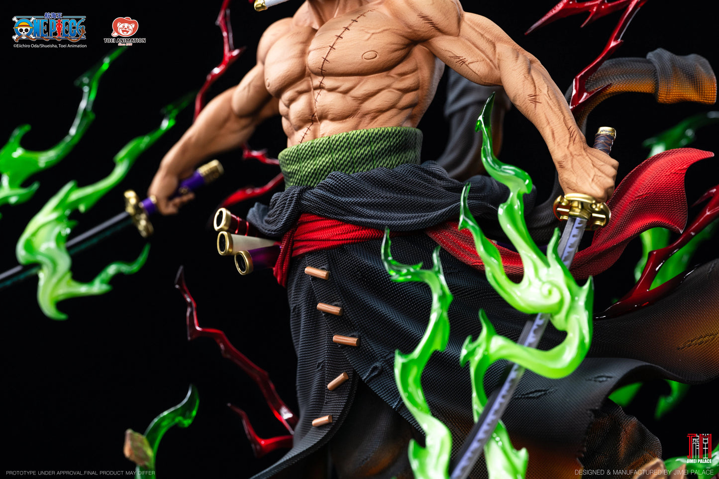 Preventa Resina Roronoa Zoro Figura One Piece 1/6 Jimei Palace Estudio (Licencia)