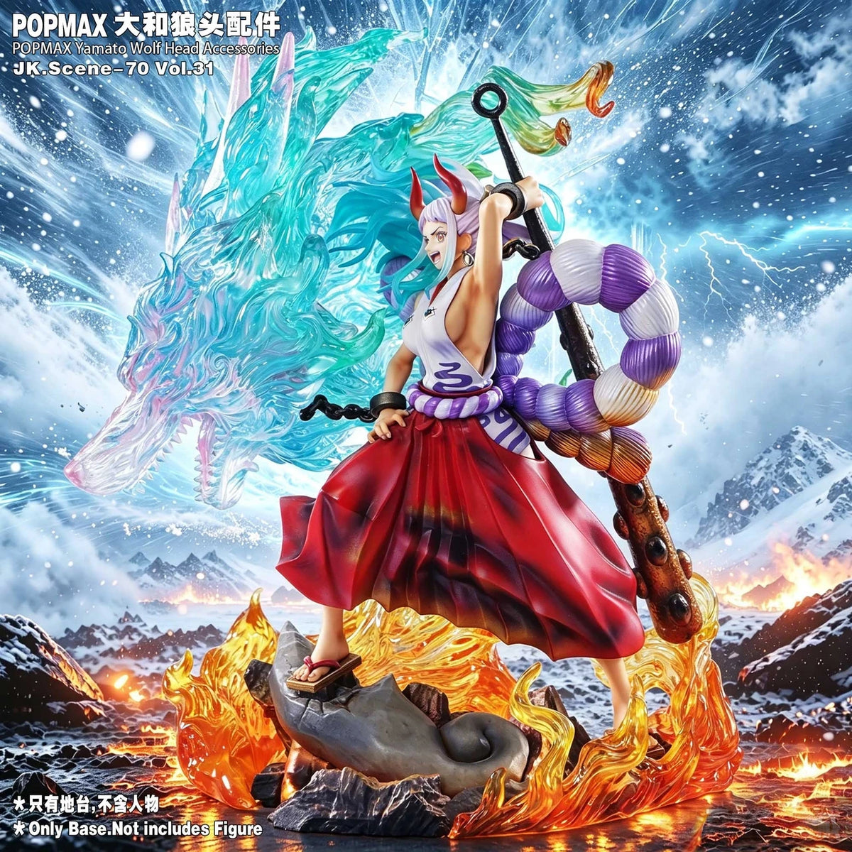 Preventa Resina Yamato "Accesorios" Figura One Piece 1/6 JacksDo Estudio