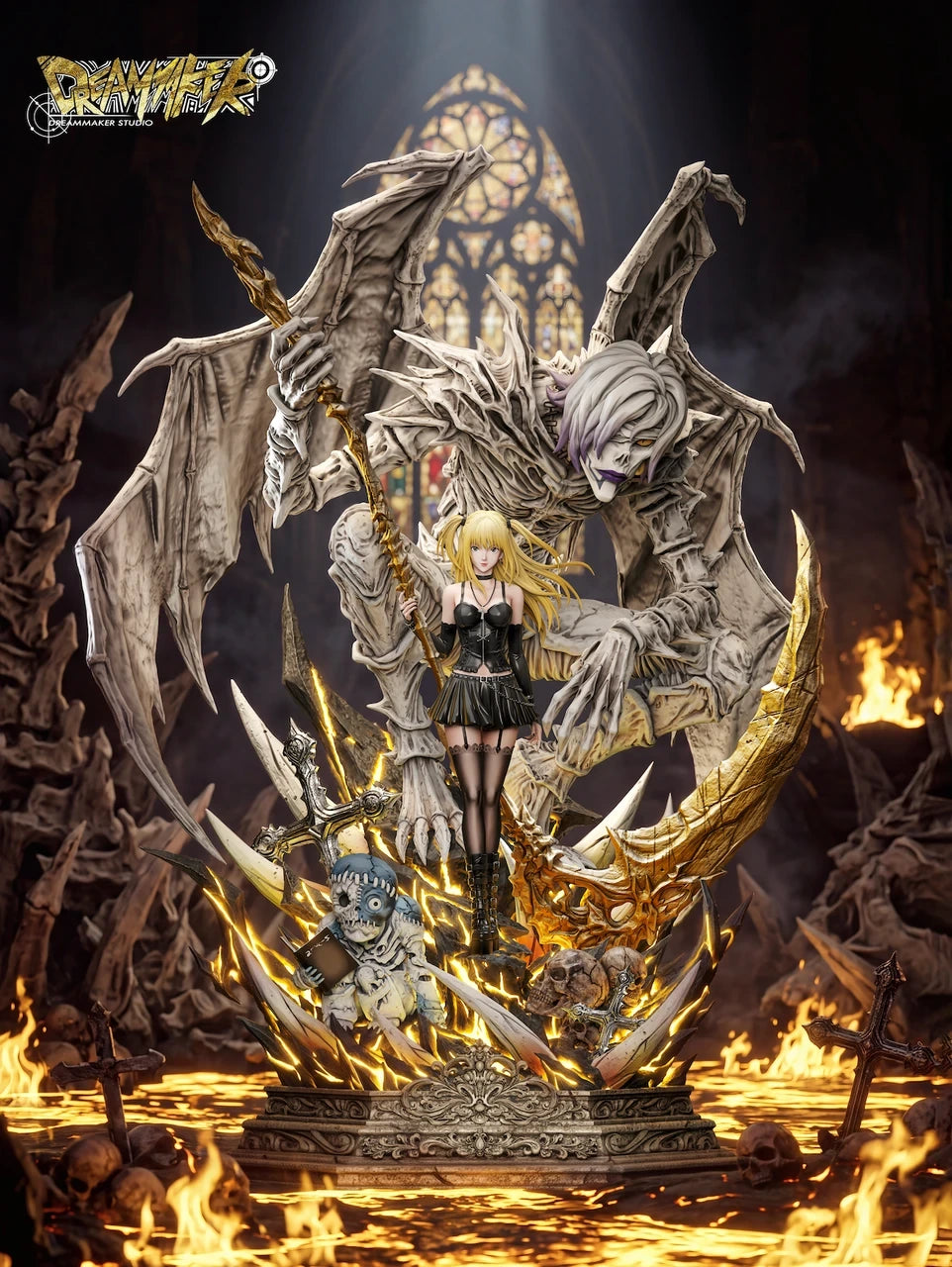 Preventa Resina Misa Amane Figura Death Note Dreammaker Estudio