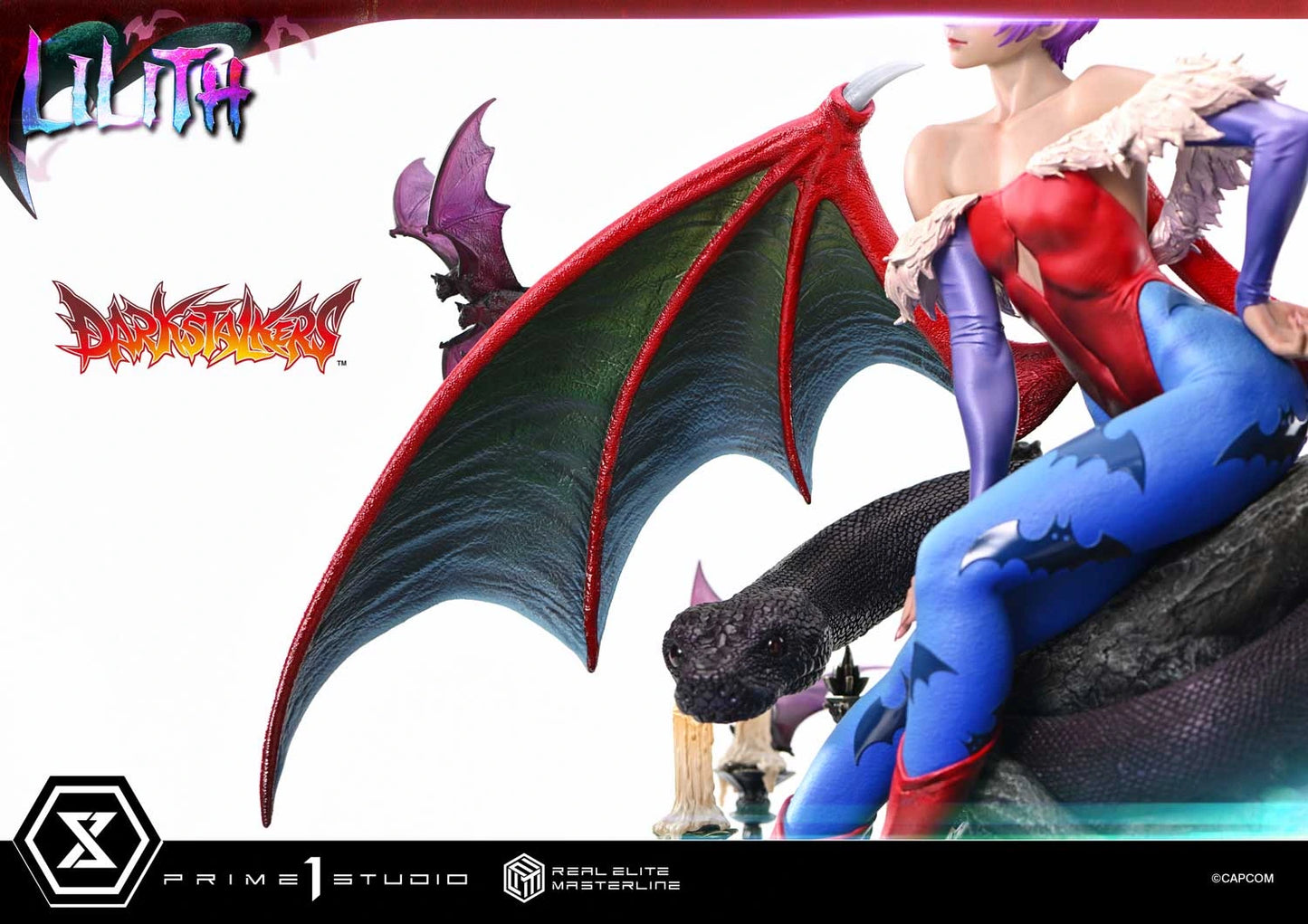 Preventa Resina Lilith  Figura Darkstalkers  Prime 1 (Licencia) Estudio