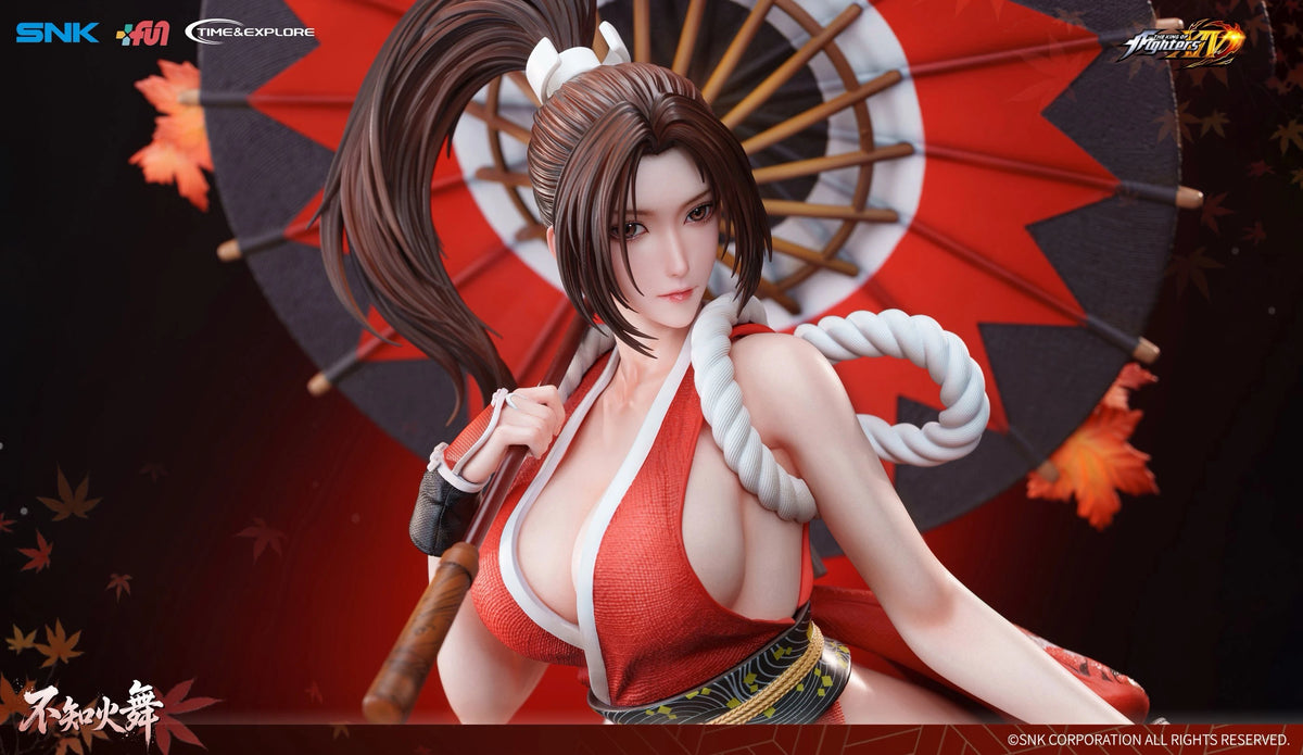 Preventa Resina Mai Shiranui Figura The King Of Fighters 1/4 TIME Explore Estudio (Licencia)