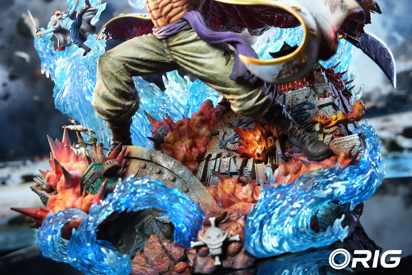 Preventa Resina Edward Newgate ""Barblanca""   Figura One Piece ORIG Estudio