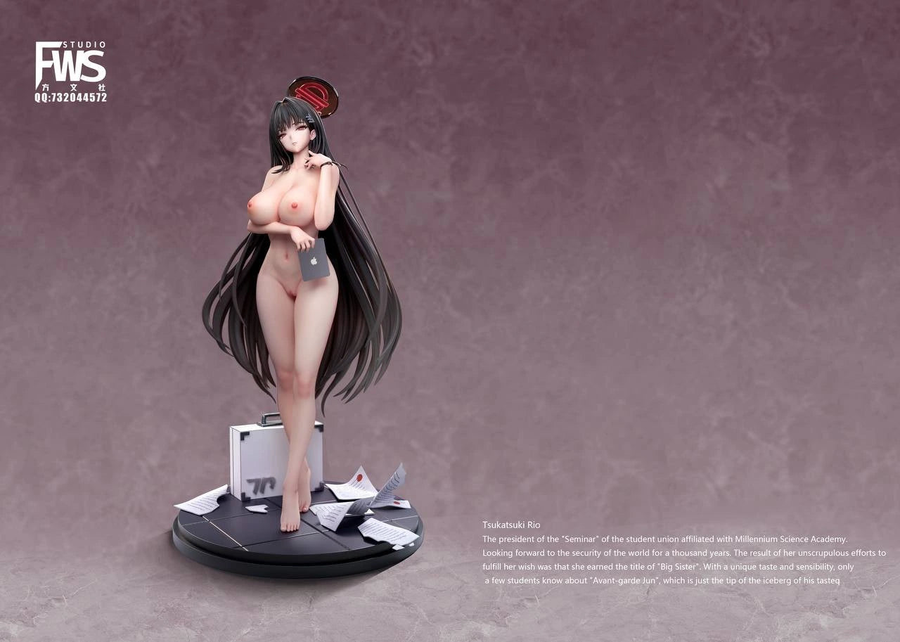 Preventa Resina Tsukatsuki Rio Figura Blue Archive FWS Estudio