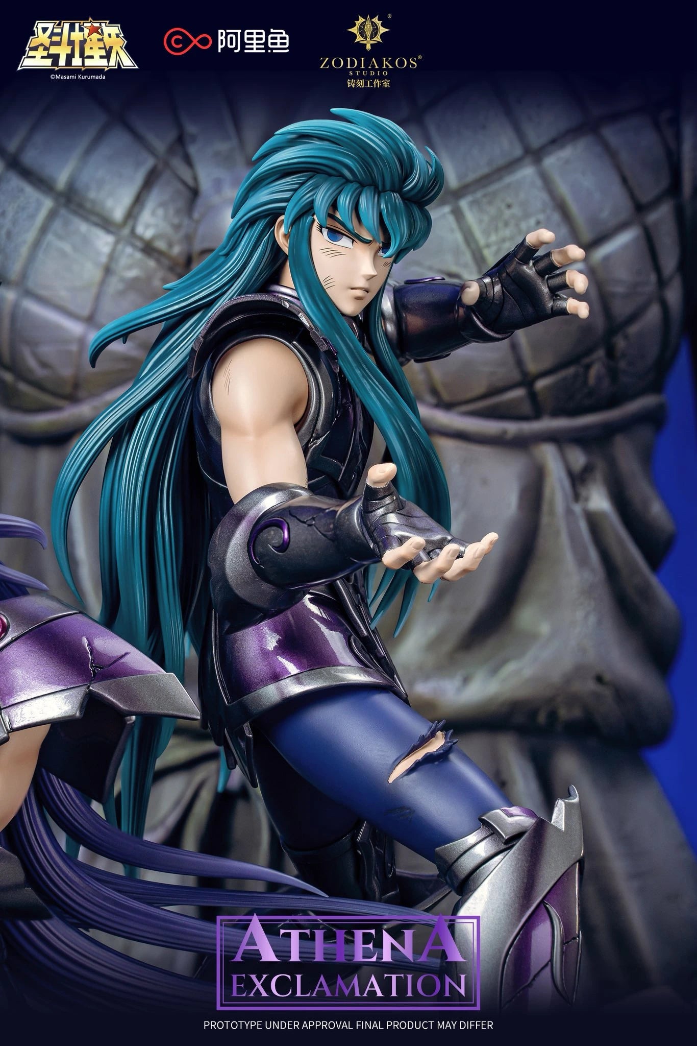 Preventa Resina Exclamación de Athena Figura Caballeros del Zodiako Zodiakos (Licencia) Estudio