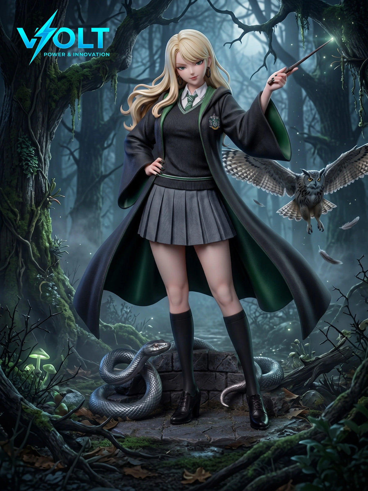 Preventa Resina Malfoid Figura Harry Potter 1/6 VOLT Estudio