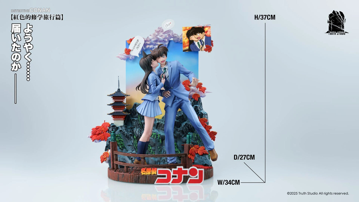 Preventa Resina Shinichi Kudo & Mouri Ran Figura Detective Conan Truth Estudio