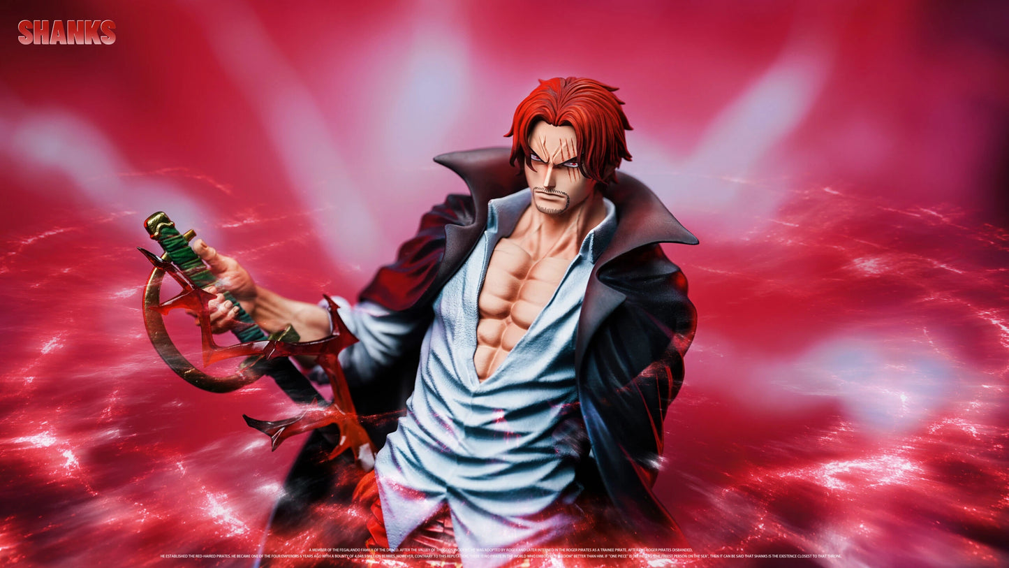 Preventa Resina Shanks Figura One Piece HX & SY Estudio