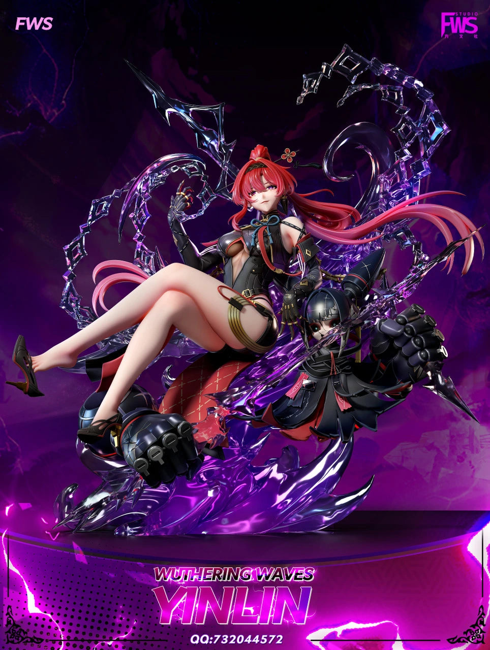 Preventa Resina YinLin Figura Wuthering Waves FWS  Estudio