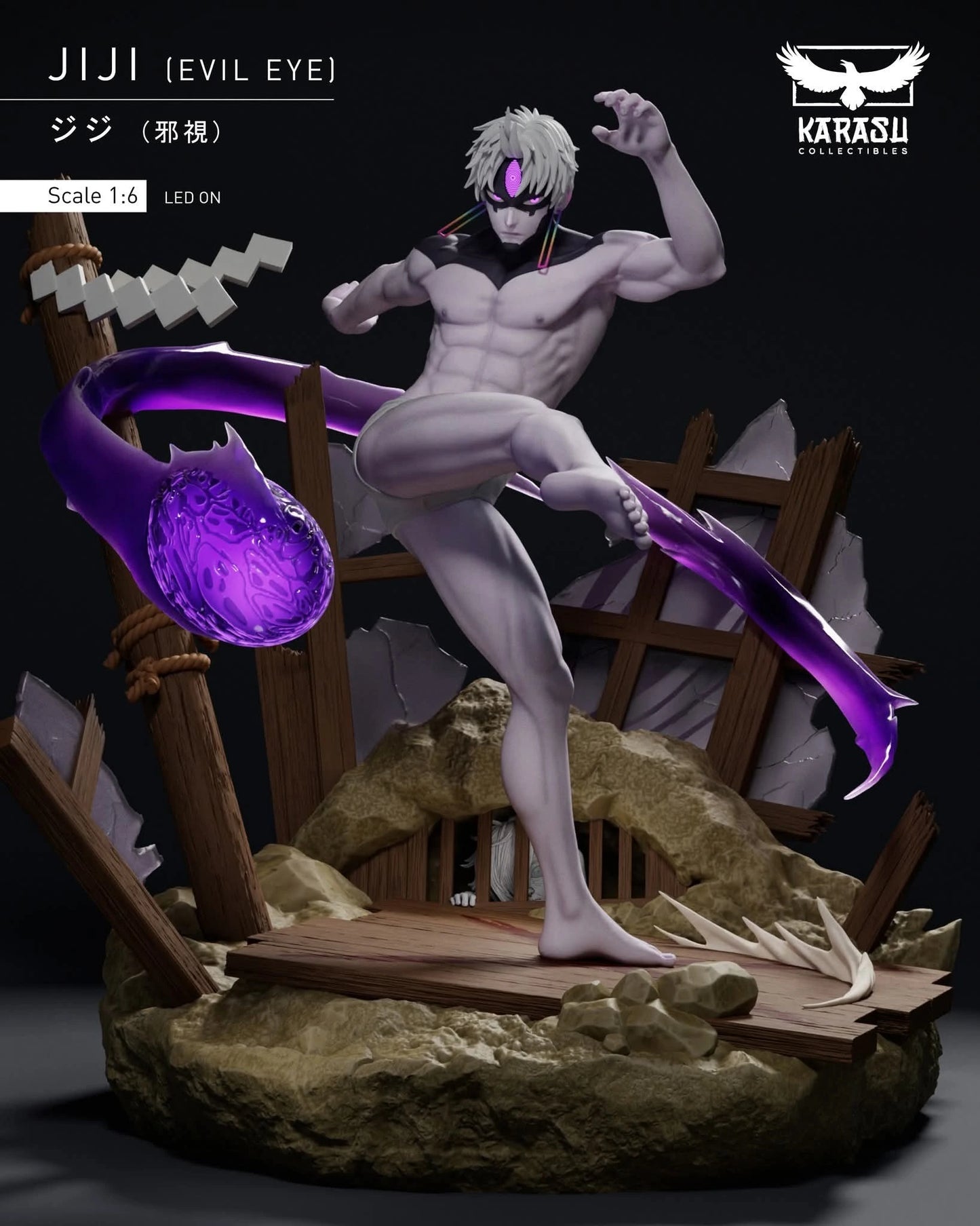 Preventa Resina Jiji "Mal de Ojo" Figura DanDaDan Karasu Collectibles  Estudio