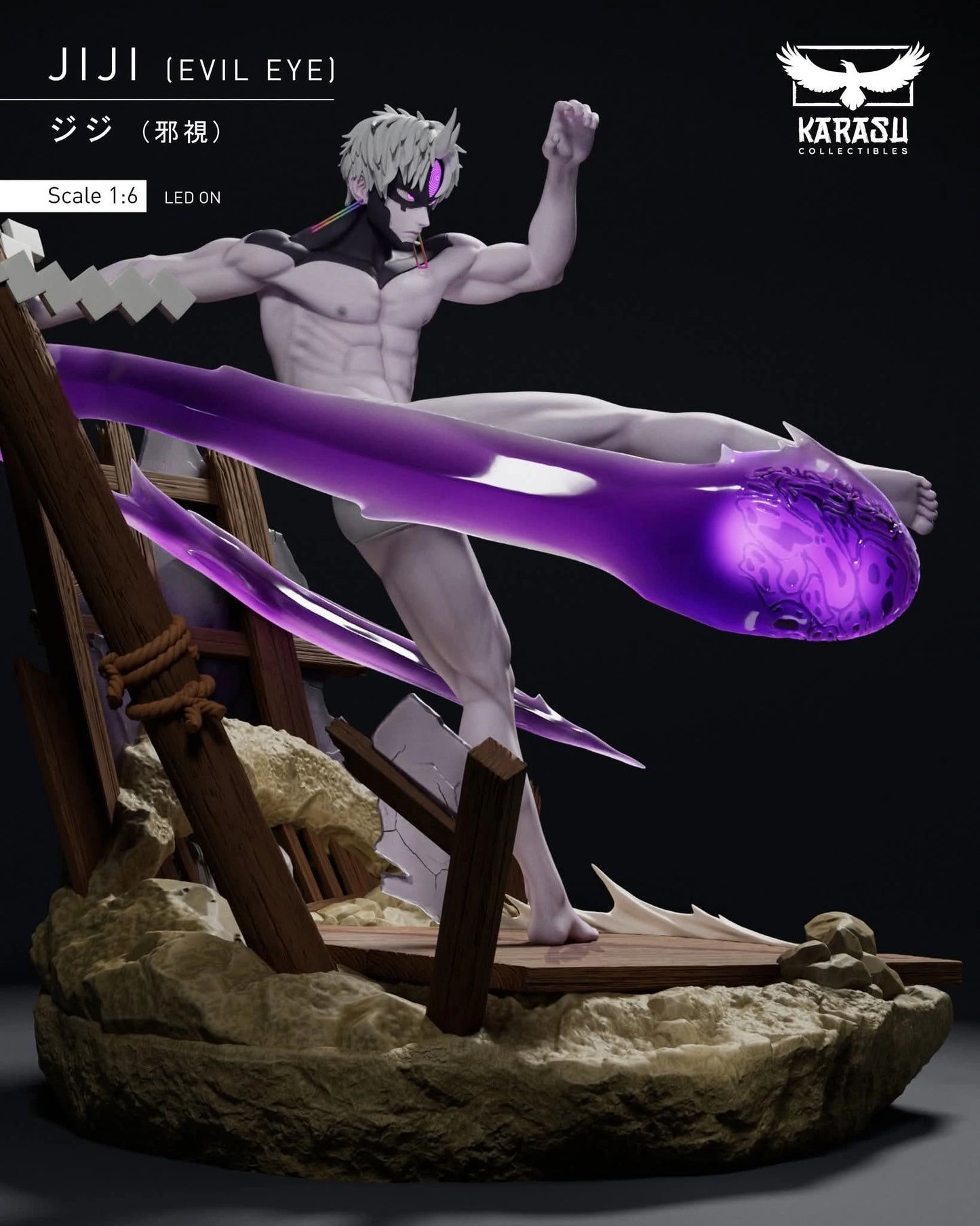 Preventa Resina Jiji "Mal de Ojo" Figura DanDaDan Karasu Collectibles  Estudio