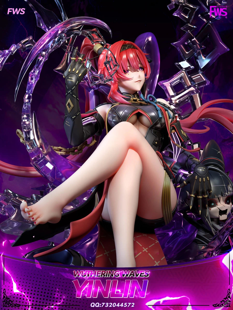 Preventa Resina YinLin Figura Wuthering Waves FWS  Estudio