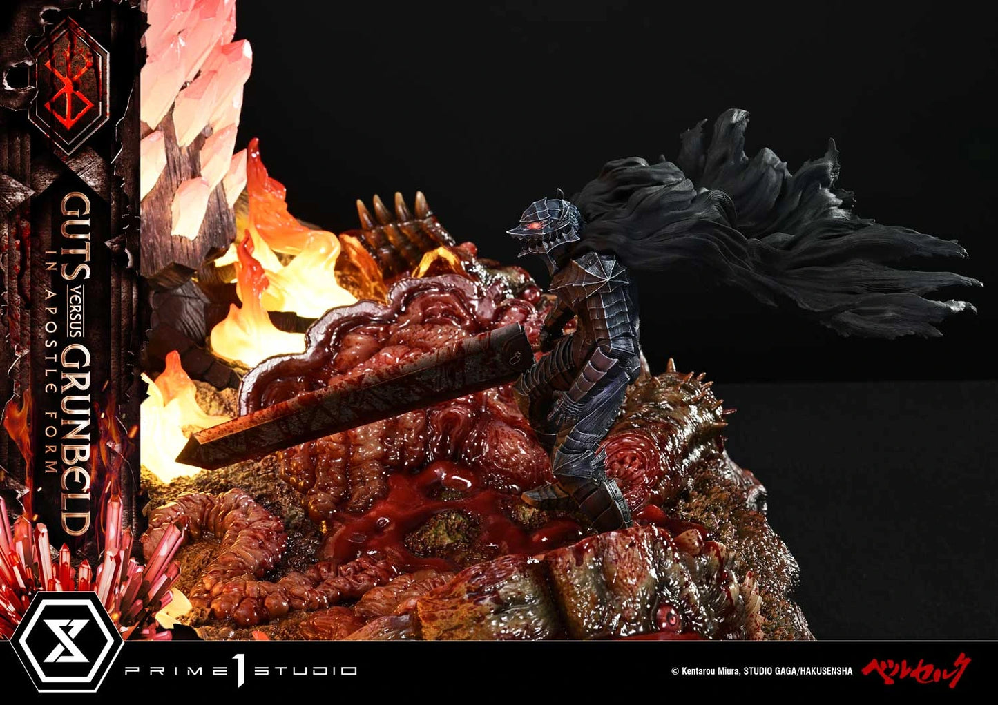 Preventa Resina Guts vs Grunbeld Figura Berserk Prime 1 (Licencia) Estudio