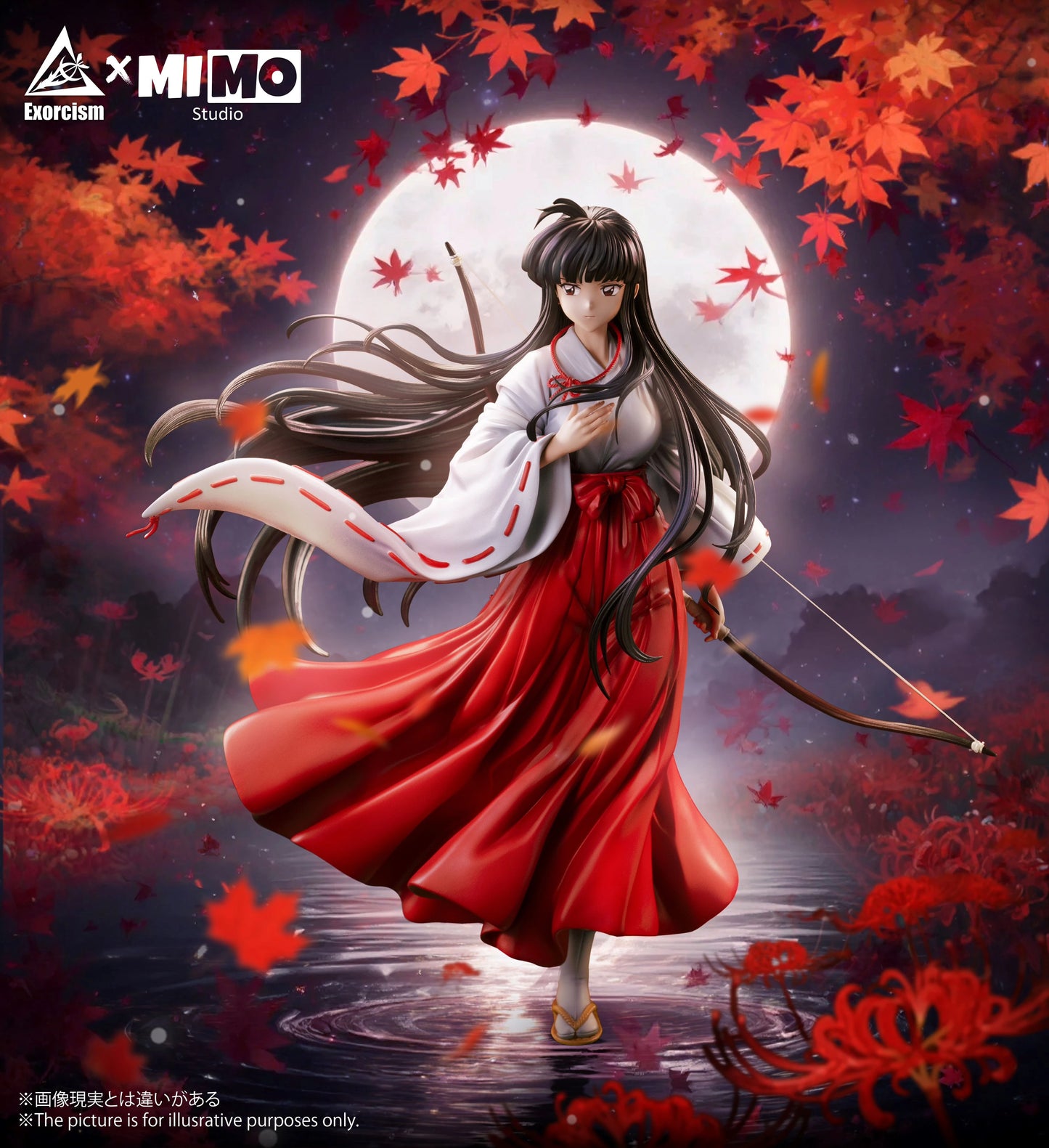 Preventa Resina Kikyo Figura InuYasha Exorcism & MIMO Estudio