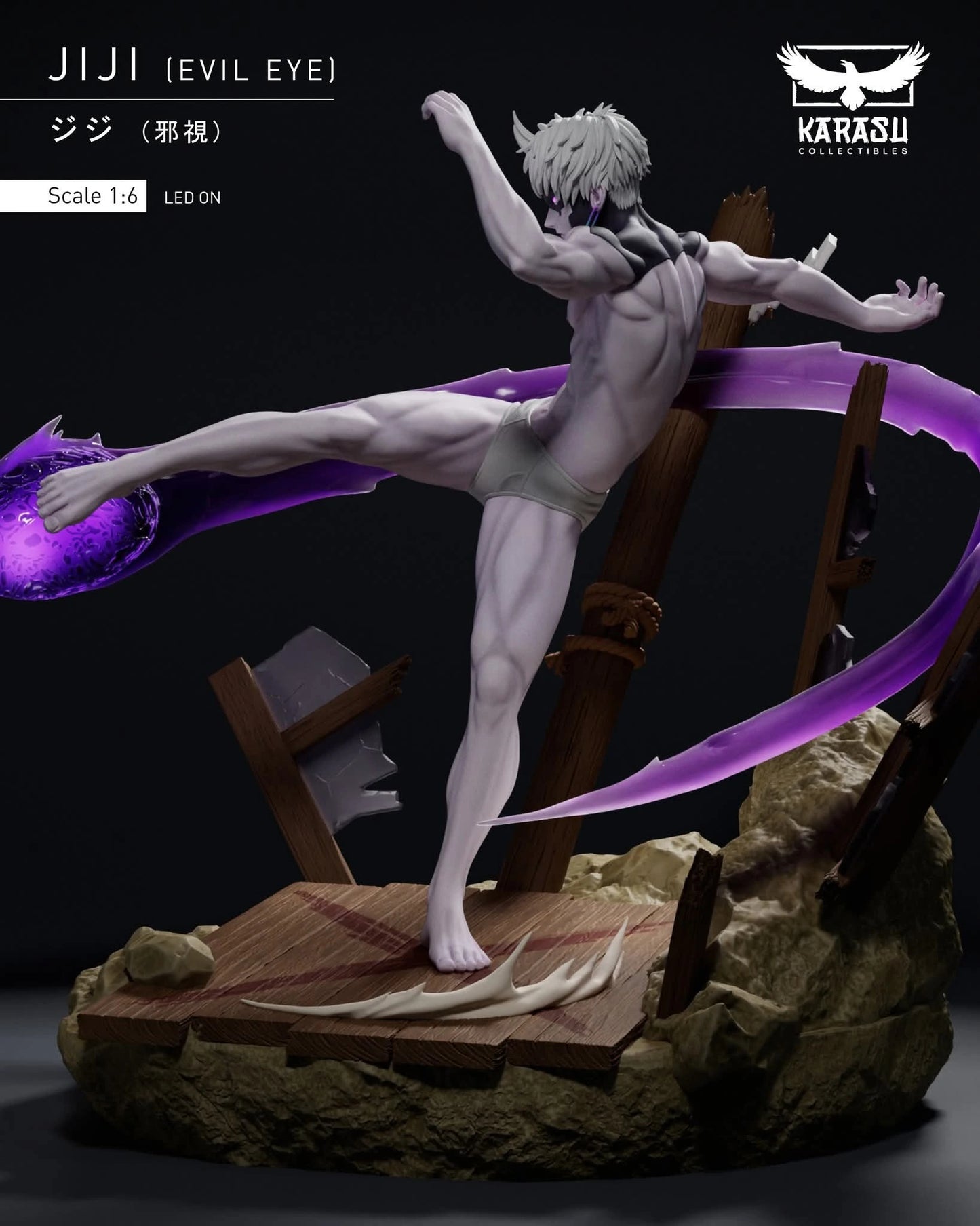 Preventa Resina Jiji "Mal de Ojo" Figura DanDaDan Karasu Collectibles  Estudio