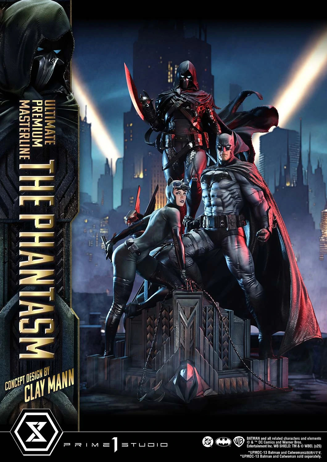 Preventa Resina The Phantasm  Figura Batman Comics Prime 1 (Licencia) Estudio