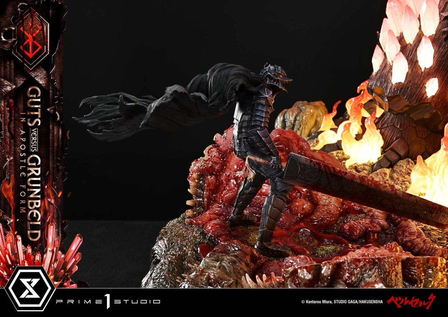 Preventa Resina Guts vs Grunbeld Figura Berserk Prime 1 (Licencia) Estudio