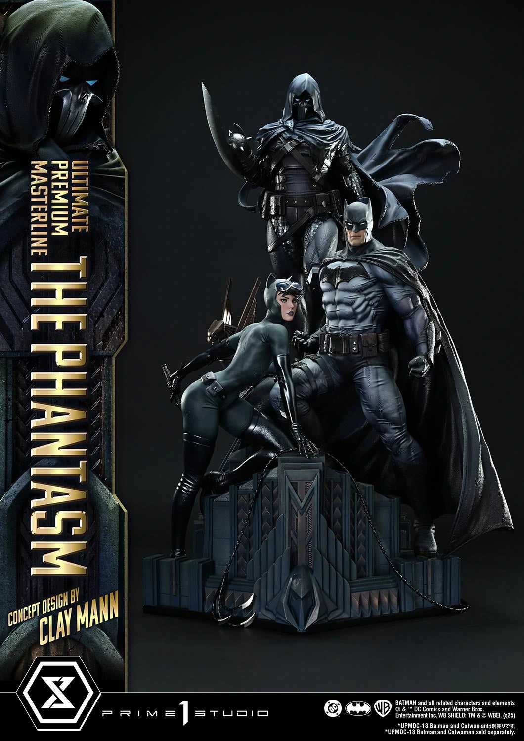 Preventa Resina The Phantasm  Figura Batman Comics Prime 1 (Licencia) Estudio