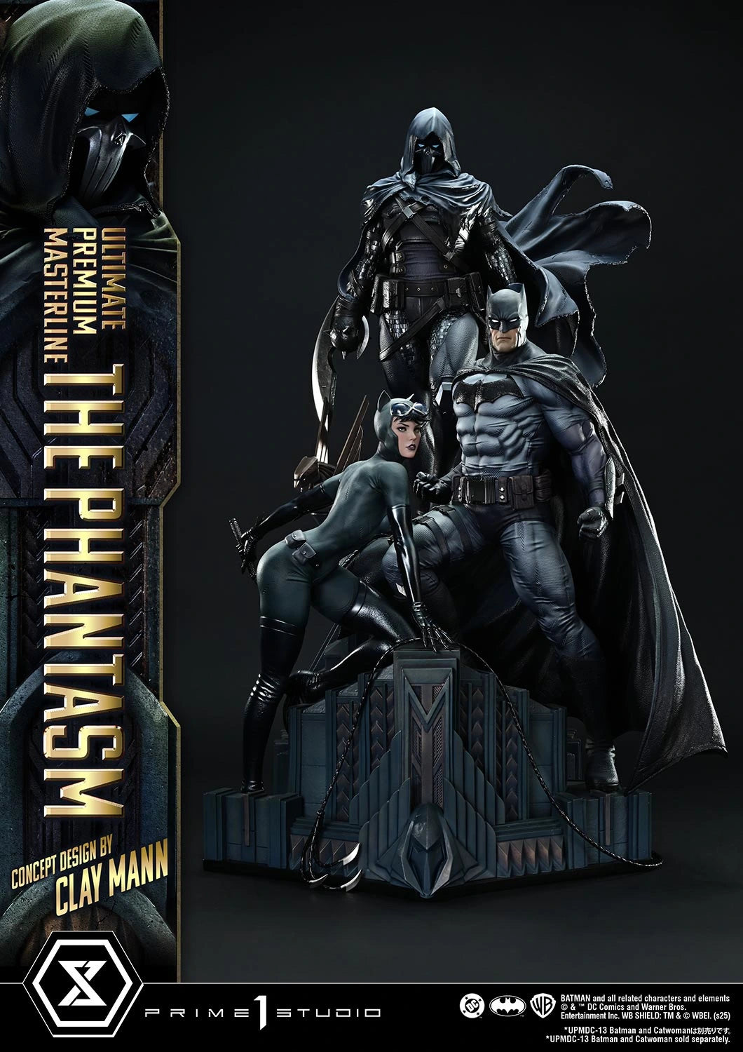 Preventa Resina The Phantasm  Figura Batman Comics Prime 1 (Licencia) Estudio