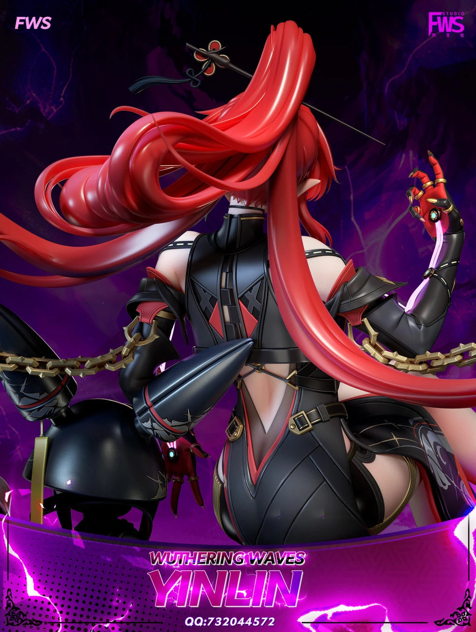 Preventa Resina YinLin Figura Wuthering Waves FWS  Estudio