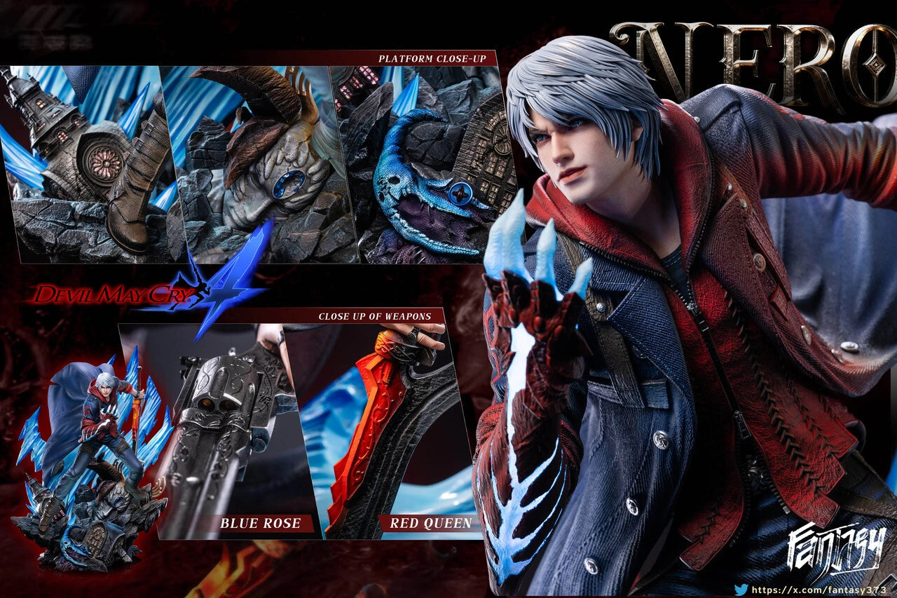 Preventa Resina Nero Figura Devil May Cry 4 Fantasy  Estudio
