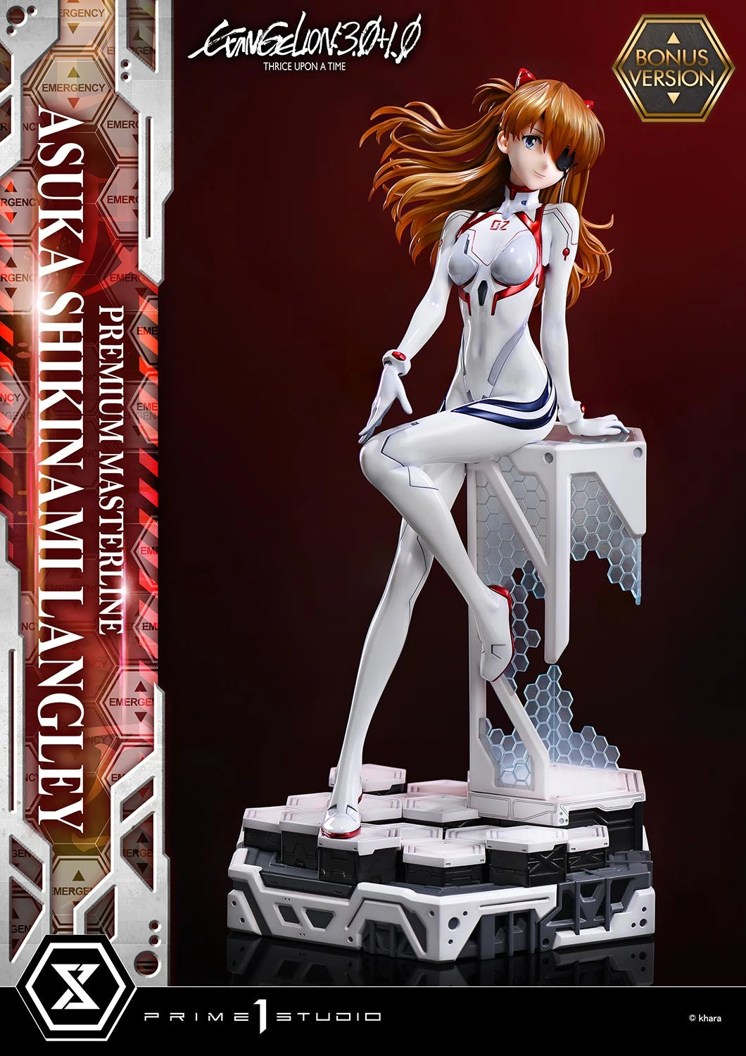Preventa Resina Asuka Langley Sōryū Figura Evangelion Prime 1 (Licencia) Estudio
