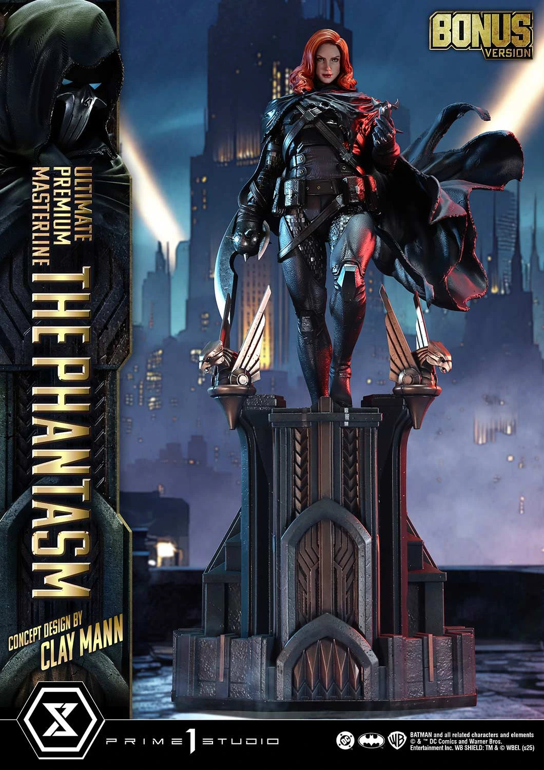 Preventa Resina The Phantasm  Figura Batman Comics Prime 1 (Licencia) Estudio