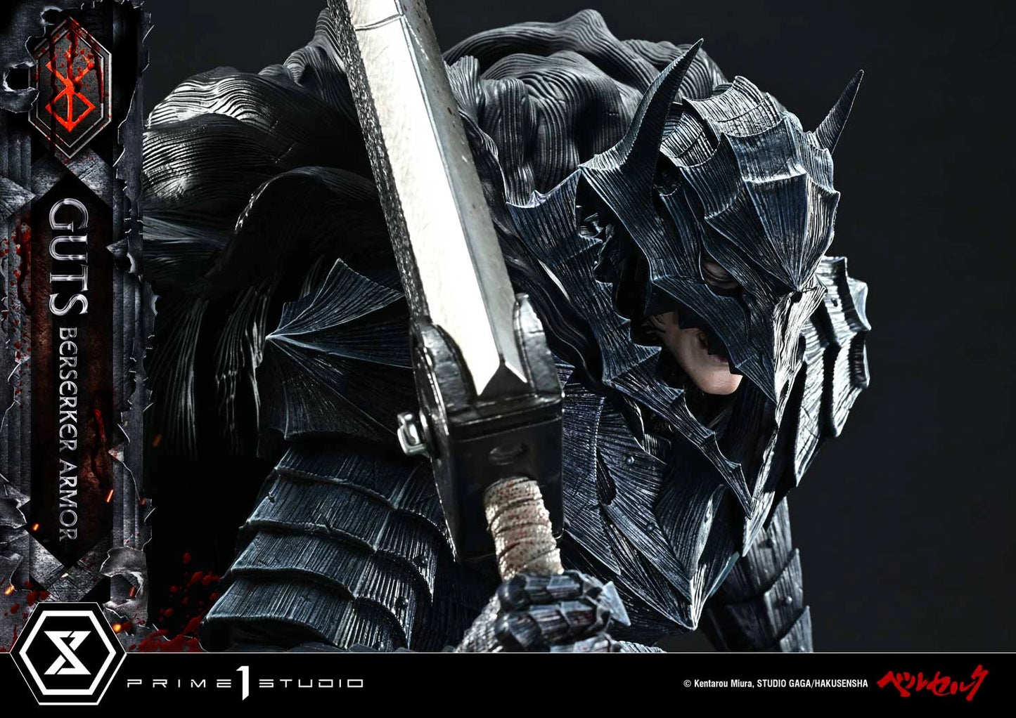 Preventa Resina Guts Figura Berserk Prime 1 (Licencia) Estudio