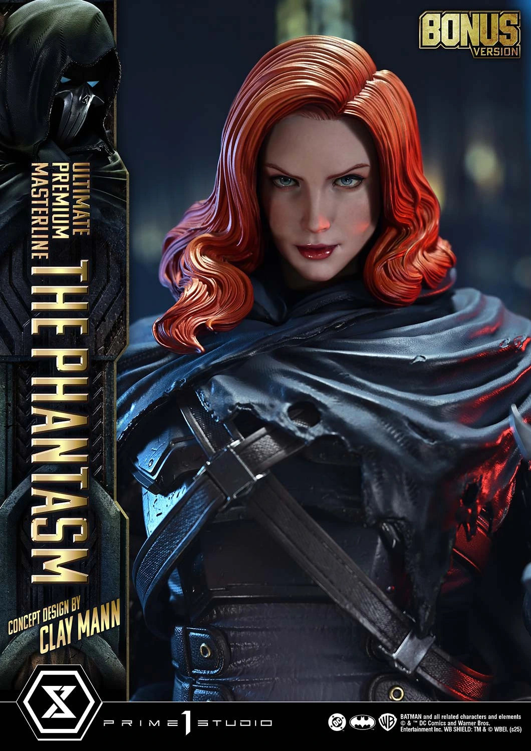 Preventa Resina The Phantasm  Figura Batman Comics Prime 1 (Licencia) Estudio
