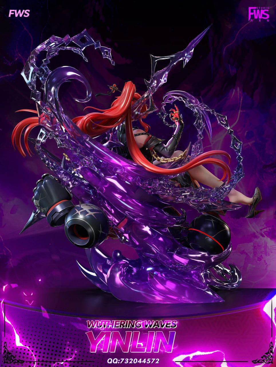 Preventa Resina YinLin Figura Wuthering Waves FWS  Estudio