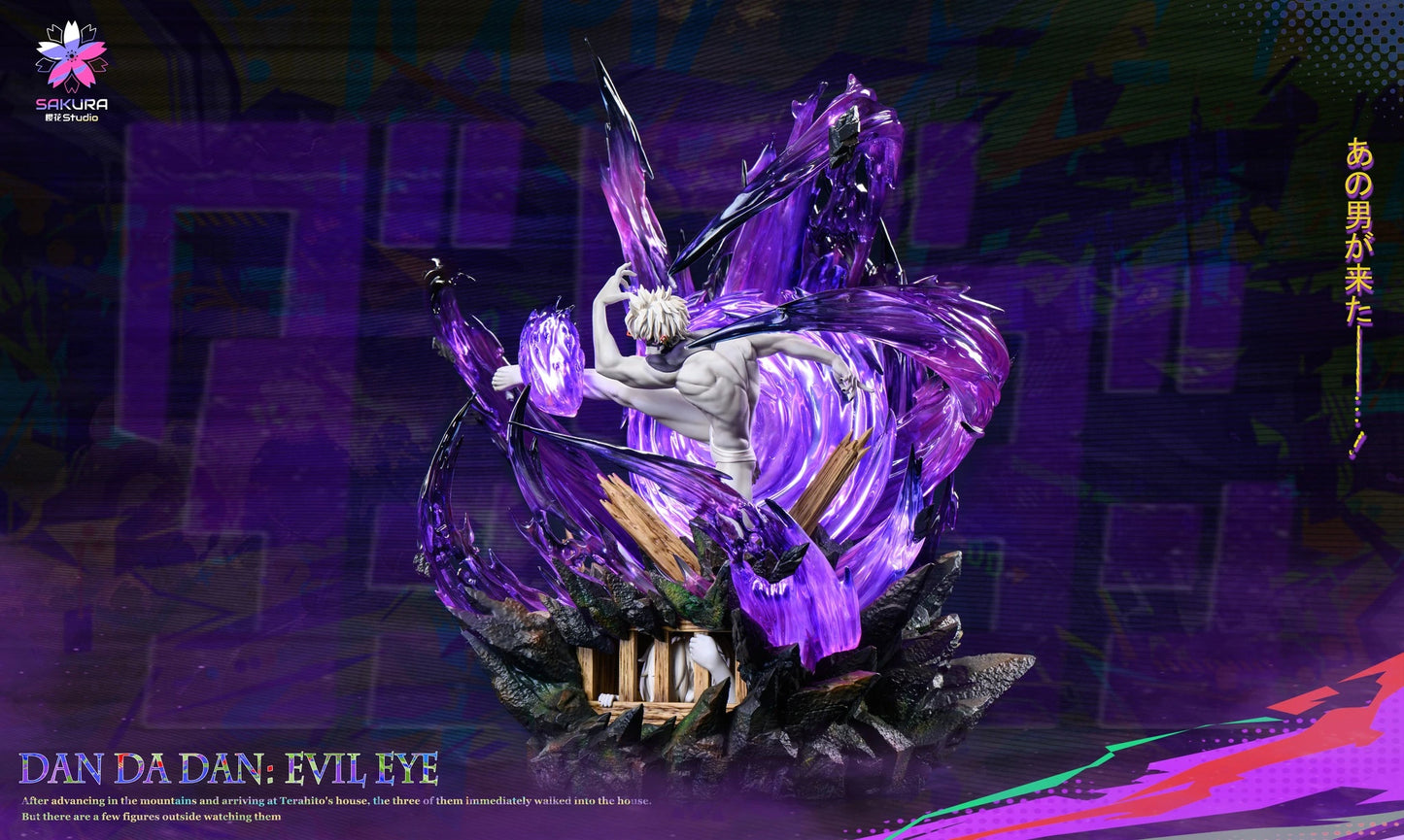 Preventa Resina Jiji "Ojo Maldito" Figura Dan Da Dan Sakura Estudio