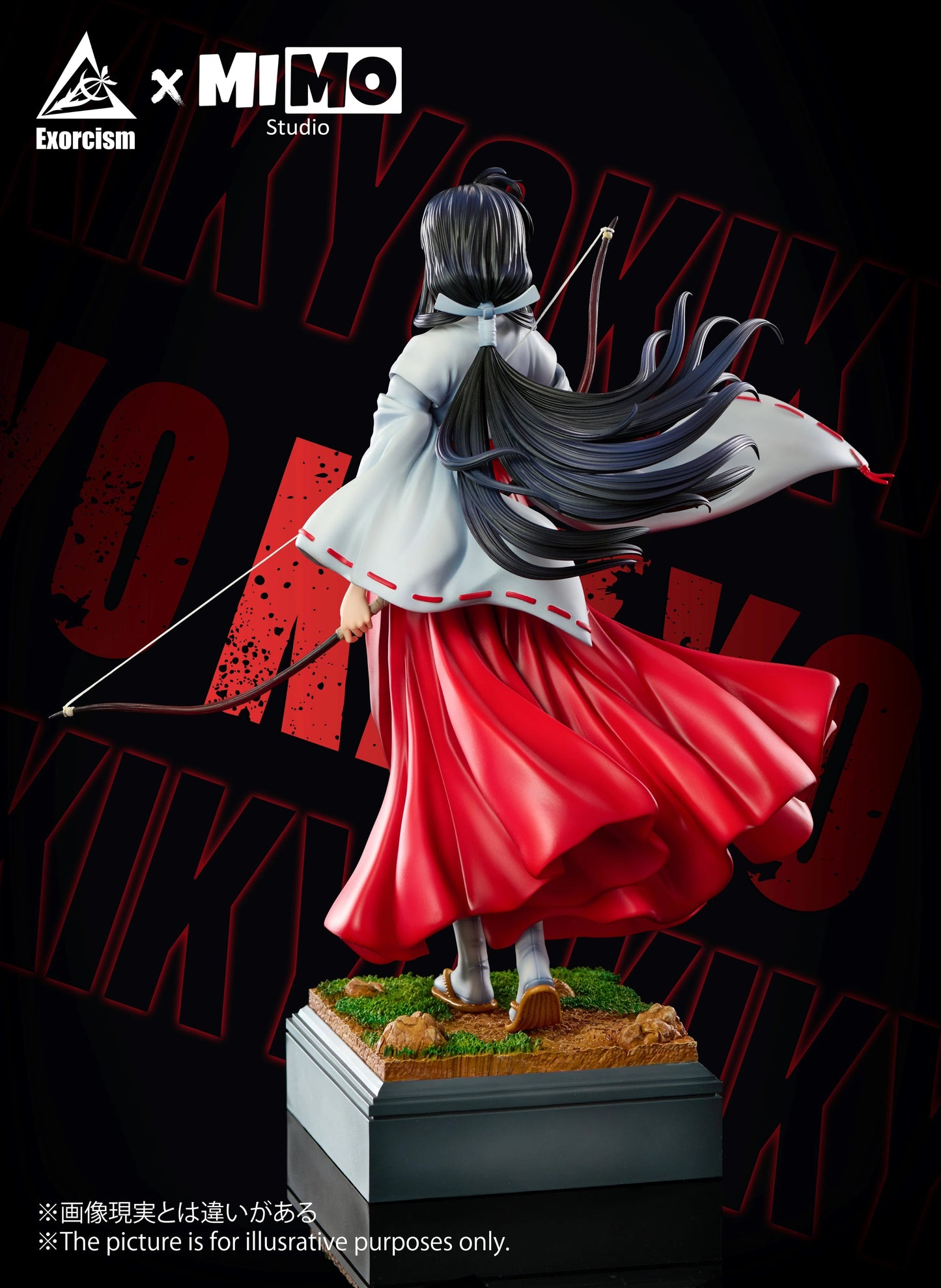 Preventa Resina Kikyo Figura InuYasha Exorcism & MIMO Estudio