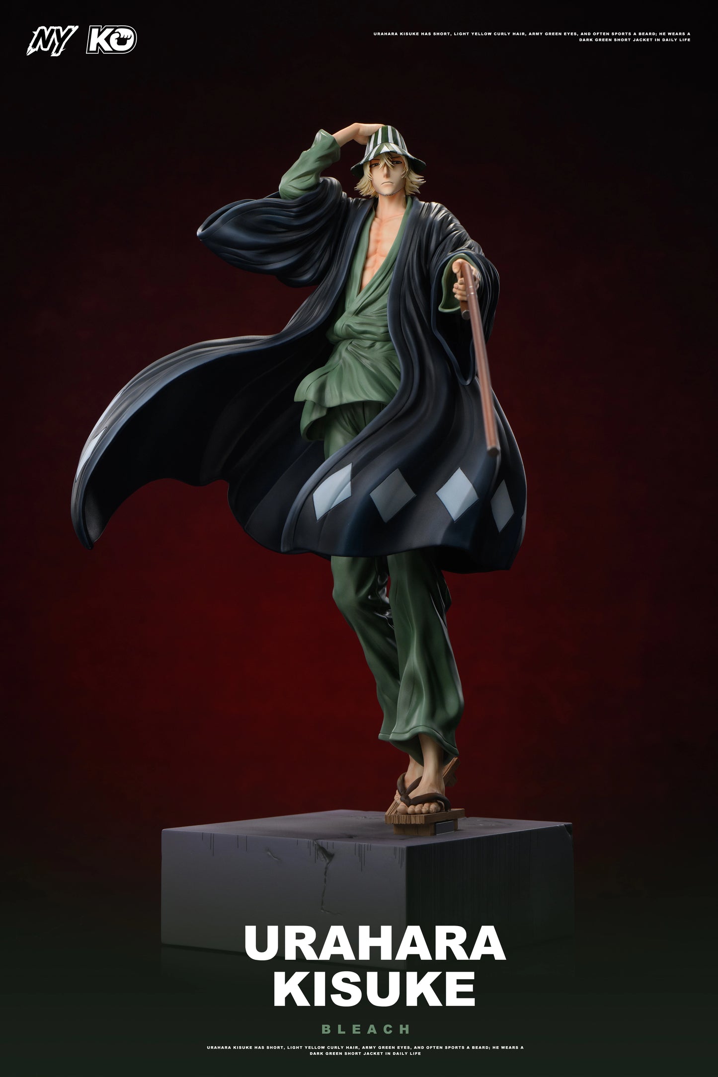Preventa Resina Kisuke Urahara Figura Bleach 1/6 NY & KO Estudio