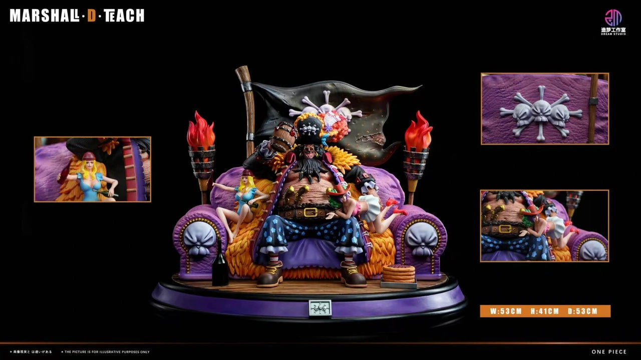 Preventa Resina Marshall D. Teach Figura One Piece 1/6 Dream Estudio