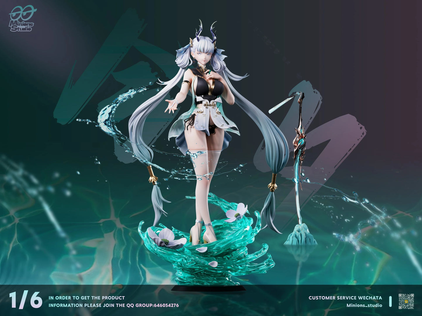 Preventa Resina Jinhsi Figura Wuthering Waves Minions Estudio